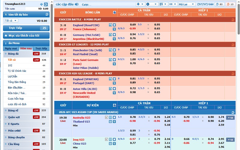 Chuỗi giải đấu khổng lồ