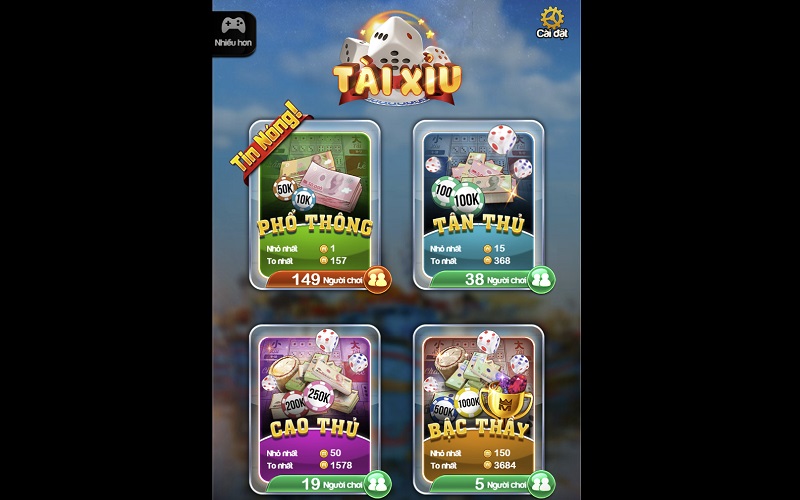 Cửa cược tài xỉu 3D online nên tham gia