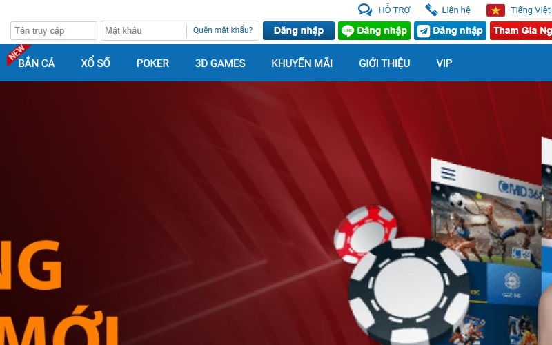 Đăng nhập CMD368