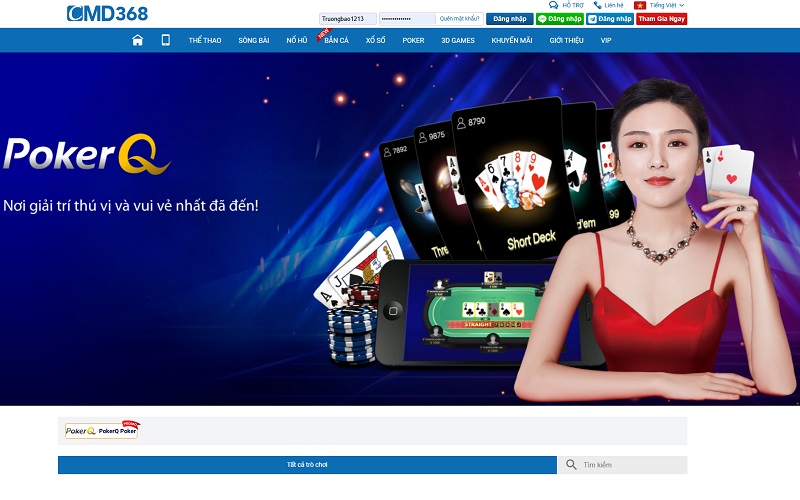 Giới thiệu sơ lược về Poker CMD368