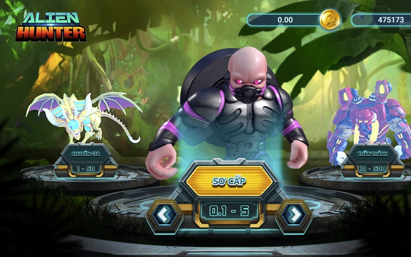 Lựa chọn phòng chơi và bàn cược