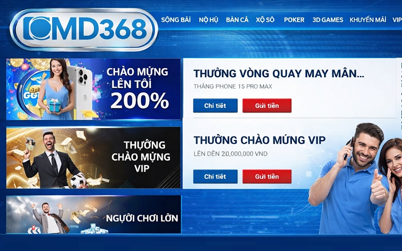 Quy định về nhận khuyến mãi / ưu đãi CMD368