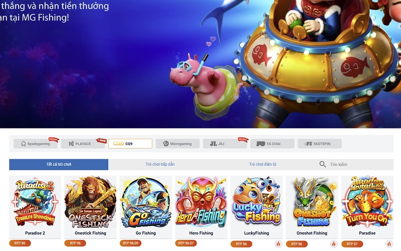 Sảnh Bắn Cá CQ9 là gì?