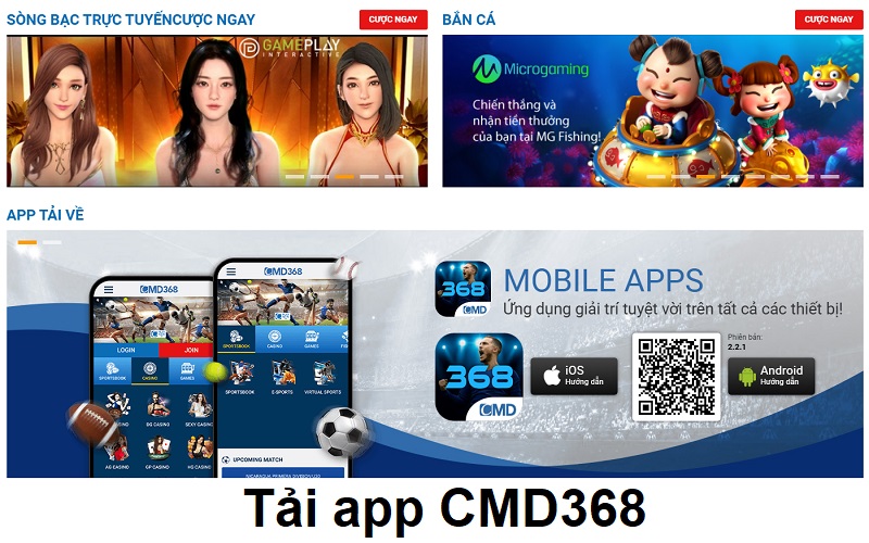 Tải app CMD368