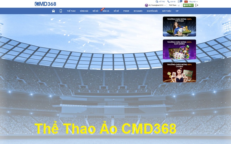 Thể Thao Ảo CMD368 là gì?