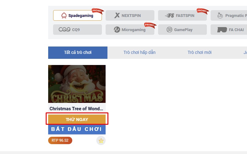 Vòng quay miễn phí
