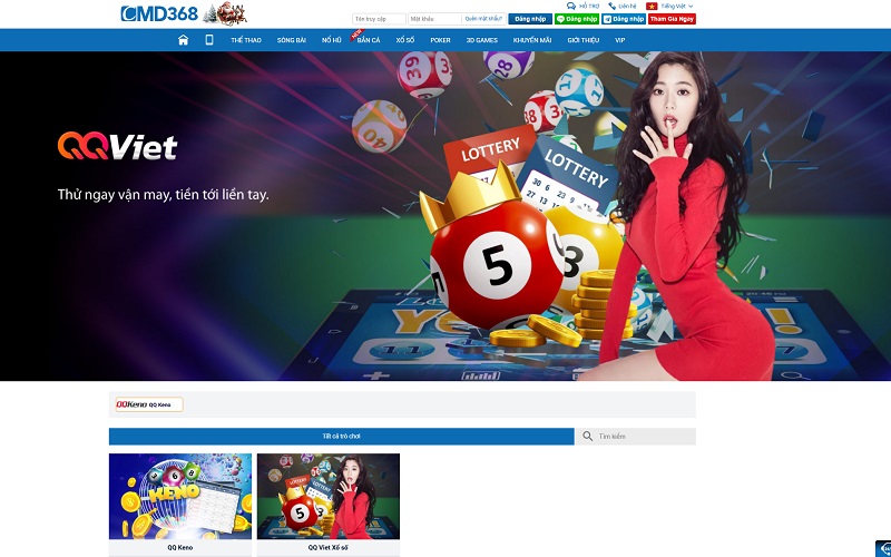 Xổ số CMD368